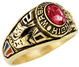110 Girl's Classic Oval Class Ring